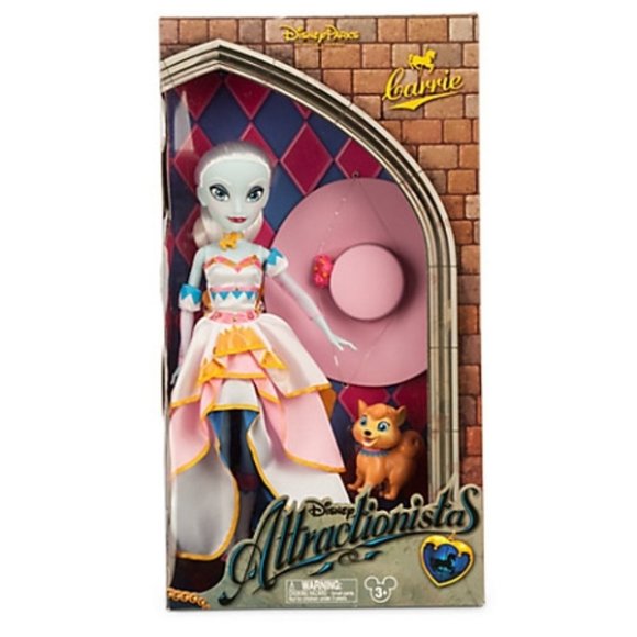Disney Attractionista Carousel Merry-Go-Round Ride Collectible Carrie Doll - Picture 1 of 5